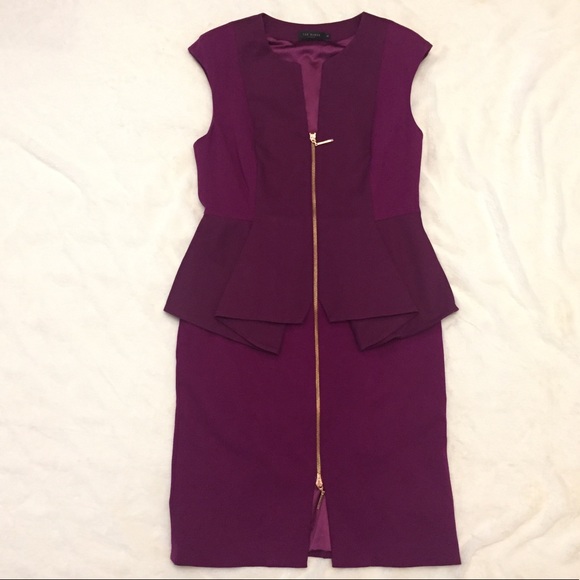 Ted Baker London Dresses & Skirts - Ted Baker London “Jamthum” Size 3 Peplum dress